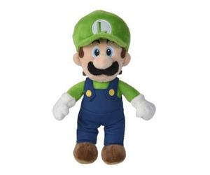 cavernedesjouets Peluche pour Luigi 31 cm - Plombier - Set Doudou Enfant Collection Mario avec Carte Tigre