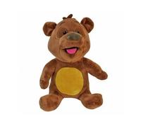 cavernedesjouets Peluche pour Ours Brun Baloo 26 cm - Doudou Collection - Set Jouet Enfant avec Carte Tigre