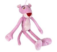 cavernedesjouets Peluche pour panthère Rose Classique 40 cm - Jouet Doudou Cadeau Enfant - Nouvelle Collection - Set Peluche avec Carte Animal