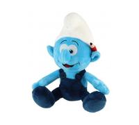 cavernedesjouets Peluche schtroumpf Bricoleur 33 cm - Set Doudou Enfant Collection schtroumpf avec 1 Carte Tigre