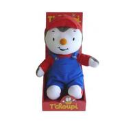 cavernedesjouets Peluche tchoupi 30 cm avec Casquette - pour t'choupi ami Petit - Set Doudou Enfant avec Carte Animal