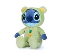 cavernedesjouets Peluche XXL Stitch en Grenouillere Vert 95 cm - Pyjama - Set Grand geant Doudou Enfant avec Carte Tigre