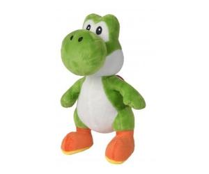 cavernedesjouets Peluche Yoshi 30 cm - Dinosaure Vert - Set Doudou Enfant Collection pour Mario + 1 Carte Tigre