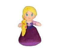 cavernedesjouets Petite Peluche Princesse Raiponce 17 cm - Poupee de Chiffon, Figurine Ultra Douce - Set Doudou Fille - avec Carte Animal