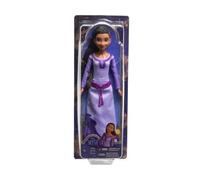 cavernedesjouets Poupee Classique Asha 30 cm - Personnage Film pour Wish - Details realistes - Set Poupee Mannequin articulee + Carte Tigre