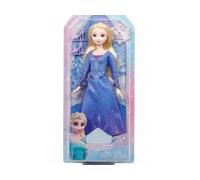 cavernedesjouets Poupée Elsa Patinage 30 cm en Robe de Princesse - Poupee Mannequin Reine des neiges - Set Jouet Fille + Carte Offerte