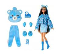 cavernedesjouets Poupée Mannequin Cutie Reveal - poupée bisounours touronchon avec Costume Peluche 10 Surprises - nouveauté - Set Jouet Fille + 1 Carte