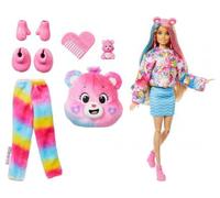 cavernedesjouets Poupée Mannequin Cutie Reveal - poupée bisounours toutensemble avec Costume Peluche 10 Surprises - Nouveau - Set Jouet Fille + 1 Carte