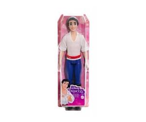 cavernedesjouets Poupee Mannequin Eric, Le Prince de la Petite Sirene - Tenue Classique du Dessin Anime - des 3 Ans - Set Jouet Princesse avec Carte