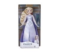 cavernedesjouets Poupee Reine des neiges II : Elsa Robe Princesse - Set Collection Poupee Mannequin avec Carte Offerte