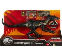 cavernedesjouets pour Jurassic - Dino indoraptor, Ultimate Damage - avec Lumiere et Son - Figurine articulee 40cm - Set Dinosaure et Carte