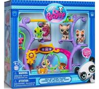 cavernedesjouets pour petshop de Jeu Pets got Talent avec 2 Figurines Animaux - Accessoires - Mini Univers - Set Jouet et Carte