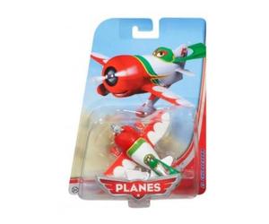 cavernedesjouets pour Planes : el Chupacabra Avion Rouge et Blanc - Set véhicule Collector avec Carte - pour Cars