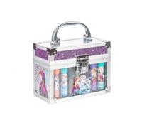 cavernedesjouets pour Reine des neiges - Coffret 4 baumes a levres, Lip Gloss Stick 4x4g Enfant - a Base de Plantes - Set cosmetiques et Carte