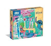 cavernedesjouets Pour stitch - fabrique atelier stylo enfant - cree 5 stylos personnages - kit diy pen creator studio - set coffret creatif fille et carte