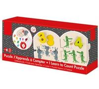 cavernedesjouets Puzzle j apprend à Compter Set Jeu éducatif Enfant Apprendre a calculer + 1 Carte Tigre