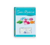 cavernedesjouets Recharge base savon gyclerine 450 gr, transparent et naturel - fabrication savons - kit diy cosmetique - set creatif et une carte