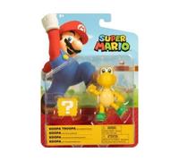 cavernedesjouets Set Figurine Koopa avec Bloc Question - Figurine articule Collection 9 cm + 1 Carte Tigre - Enfant
