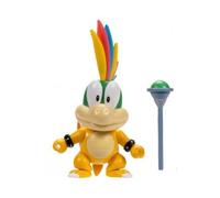 cavernedesjouets Set Figurine Lemmy avec Baguette Magique - Figurine articule 10 cm - Set Collection pour Mario avec Carte Tigre - Enfant