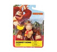 cavernedesjouets Set Figurine pour Donkey Kong avec Bananes - Figurine articule 11 cm - Set Collection Singe avec Carte Tigre - Enfant