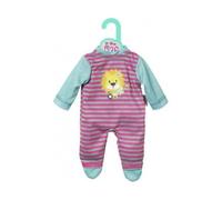 cavernedesjouets Set Habit poupée 34-38 cm : Pyjama Petit Lion Dolly mosa - Set vêtement Accessoire poupée et Poupon + Carte Offerte