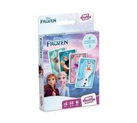 cavernedesjouets Set Jeu de Cartes 4 en 1 Reine des neiges (familles, batailles, Paires, Action) et 1 Carte Offerte - Enfant des 4 Ans