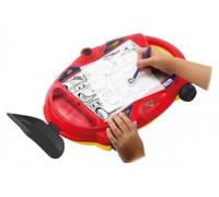 cavernedesjouets Table a dessiner lumineuse cars 2 - ardoise light & trace - set loisir créatif garçon + 1 carte tigre