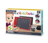 cavernedesjouets Tablette d'ecriture LCD 40 fiches activités Traces : graphismes, Lettres, nombres - Jeu educatif Ecole 4 Ans - Bonus et Carte Tigre