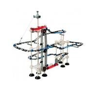 cavernedesjouets Toboggan a Billes - Jeu de Construction - Space Odyssey - Set Labyrinthe à Billes de 59 cm de Haut + 1 Carte Tigre