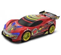 cavernedesjouets Voiture de Course Speed Swipe pour Road Rippers 25 cm Rouge - Digital Red - Active Le vehicule avec ta Main - avec Sons et lumieres + 1 Carte Tigre