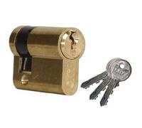 Cavers (iseo) MGA50072 Demi-Cylindre varié City ISEO 30x10mm Laiton poli-520930105