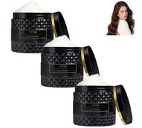 Caviar Bloom Masque capillaire coréen, masque capillaire coréen Caviar Deep Repare Repair, hydratant durable, reconstitut les cheveux secs, grossiers et endommagés (3Pcs)