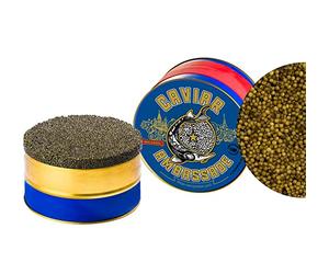 Caviar Osciètre Français - Acipenser Gueldenstaedtii - 500g - Livraison réfrigérée - CAVIAR AMBASSADE