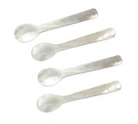 Caviar Spoon Mother of Pearl cuillère classique Caviar Spoon Egg Spoon Mother of Pearl 12 cm 4pcs