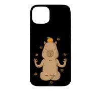 Caviidae Cochon d'Inde Fait du Yoga pour rongeurs Coque pour iPhone 15 Plus