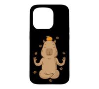 Caviidae Cochon d'Inde Fait du Yoga pour rongeurs Coque pour iPhone 15 Pro