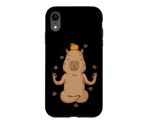 Caviidae Cochon d'Inde Fait du Yoga pour rongeurs Coque pour iPhone XR