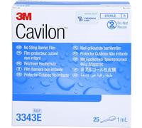 CAVILON 3M Lolly Protection de la peau non irritante 25 x 1 ml **G