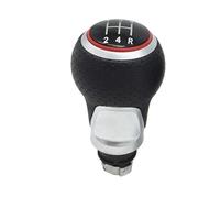 CAVINBDZ Pommeau Levier Vitesse Pour A4 S4 B8 8K A5 8T Q5 8R Pour S-Line 2007-2015 Soufflet De Levier Vitesses (1 2 3 4 5 R Red Gear Knob)