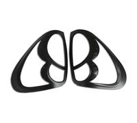 CAVINBDZ Pour Mitsubishi L200 Pour Triton 2006-2014 ABS Chrome Noir Couvercle De Feu Arrière Capot De Lampe Arrière Couvercle De Feu Arrière De Voiture(BLACK)