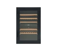 Caviss CAVE DE CONSERVATION Encastrable, 57 bouteilles, 2 zones, noire, Porte 78 cm