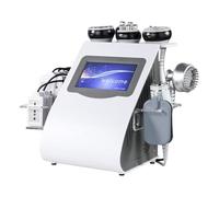 Cavitation 40K Machine de Beauté à Ultrasons 9 en 1 Appareil de beauté du corps Appareil de massage professionnel par radiofréquence Appareil de réduction sous vide pour bras taille cuisse