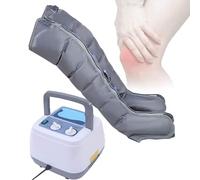 Cavity Electric Air Compression for Lymphatic Drainage Leg Massager, Timed and Adjustable Pressure Pneumatic Circulation Massager for Waist Leg, Muscles Relaxation (6 Cavities Both lower limbs)