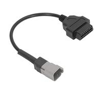 Cavo Adattatore Diagnostico 6PIN a 16PIN per MOTO ATV UTV Motocicletta, Scanner OBDII compatibile con ELM 327 V.1.5
