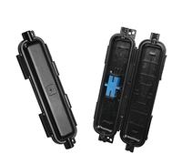 Cavo di Prolunga Copertura di sicurezza YACSEJAO Outdoor IP67 SC Scatola di Connessione imperméable Scatola di Protezione en fibra ottica monomodale FTTH Lot de 2