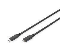 CAVO DI PROLUNGA USB-C / USB-C - USB-C 2MT NERO (AK-300210-020-S)
