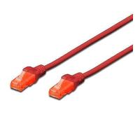 CAVO DI RETE DRITTO NON SCHERMATO CAT.6E 5 MT ROSSO (DK1617050R)