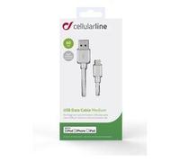 Cavo Lightning Cellular Line USB Cable Medium