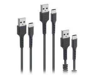 Cavo MicroUSB Sbs Kit 3 cavi