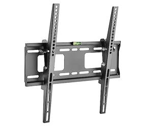 CAVO Support TV mural 32-55 pouces pour écrans jusqu'à 50 kg, Max VESA 400 x 400 mm inclinable pour téléviseurs LCD/LED/Plasma Plat&Curved